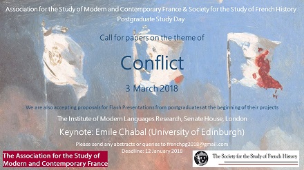 ‘Identity in Conflict’ – ASMCF/SSFH PG Study Day